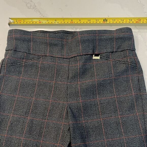 Anne Klein Dark Grey Patterned Pants - Picture 5 of 8